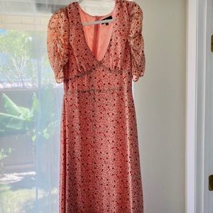 Lulus “Before You Go” Floral Dress